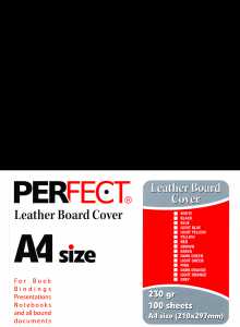 Perfect karton A4 crni