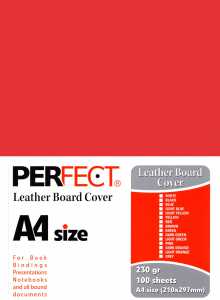 Perfect karton A4 crveni