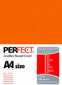 Perfect karton A4 tamno narandzasti