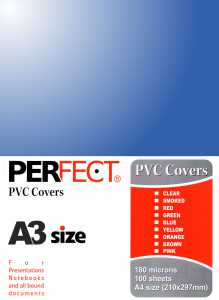 Perfect folija A3 plava 180mic