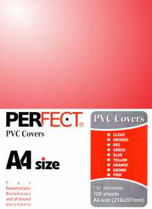 Perfect folija A4 crvena 150mic