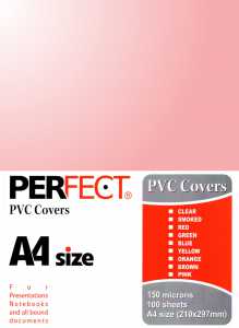 Perfect folija A4 pink 150mic